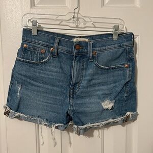 Madewell Highrise Denim shorts